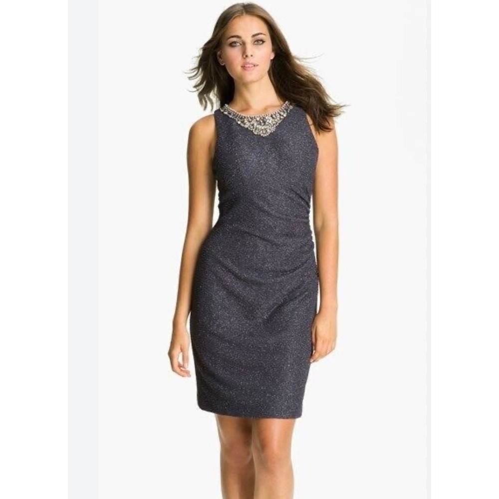 Eliza J Glitter‎ Sheath Dress- Size 8